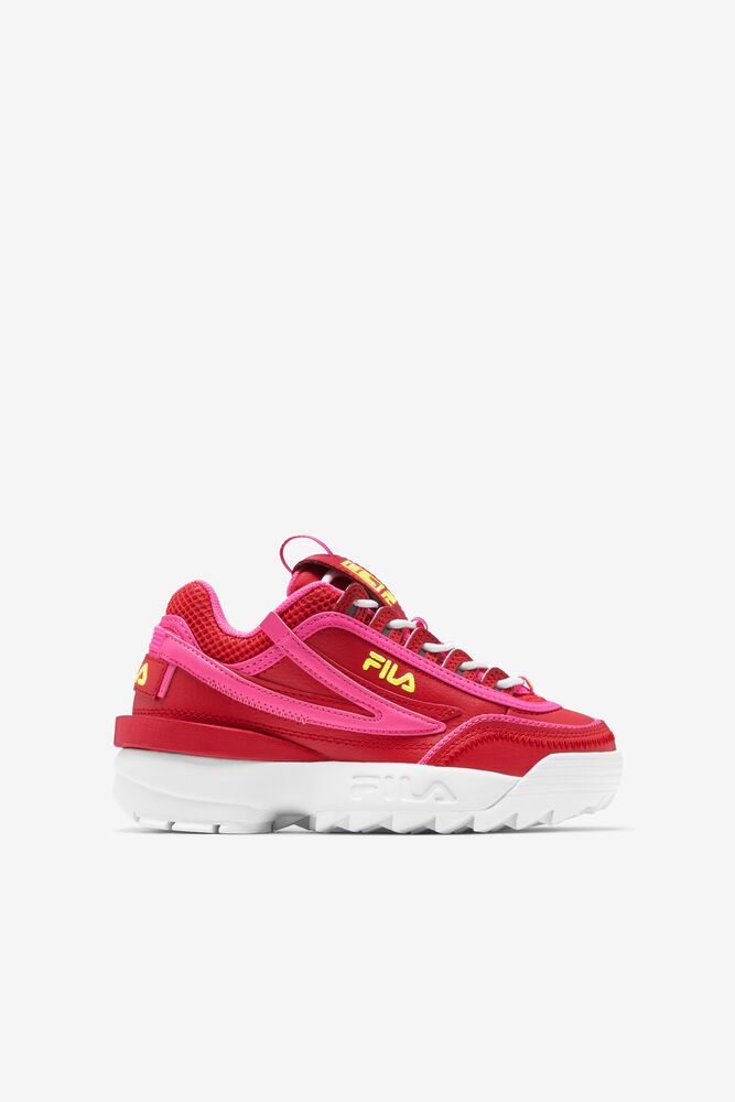 Fila Disruptor 2 Exp Trainers Pink - Kids - 31754SLJA